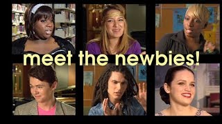 Meet the Newbies || Glee Special Features Season 3