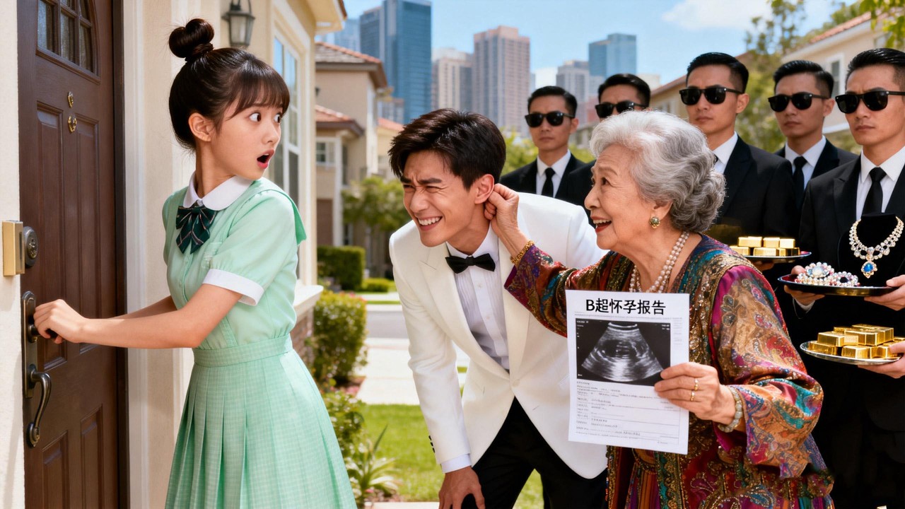 Wild night! Poor girl pregnant with CEO's triplets! Grandma arrived with billion-dollar gifts!