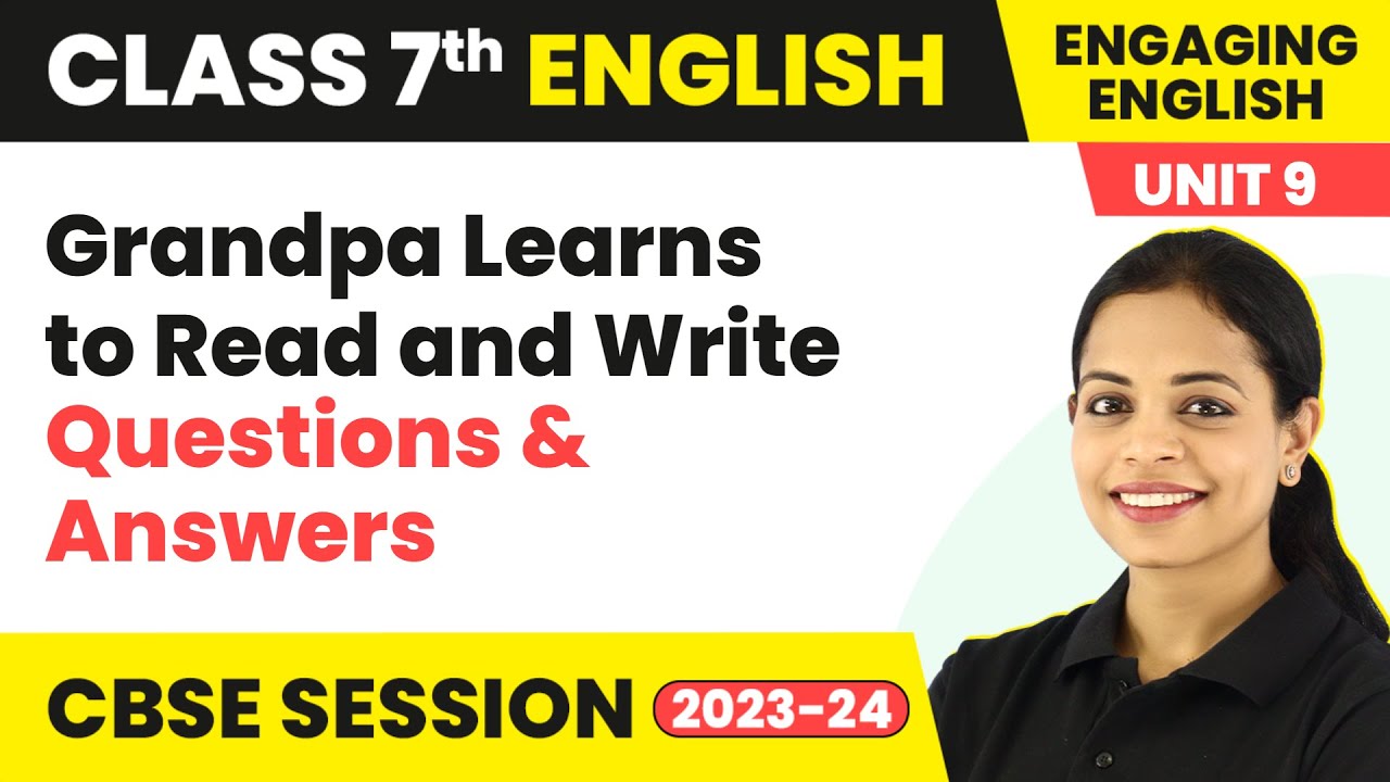 Grandpa Learns To Read And Write Questions Answers Engaging Grandpa Learns To Read And Write Questions Answers Engaging