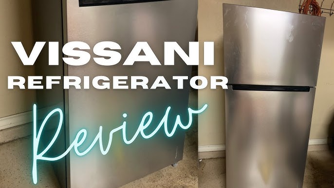 DO NOT BUY - Vissani 7.1 Cubic Foot Top Freezer Refrigerator In