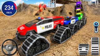 Impossible Car Mega Stunts Ramp Simulator #2 - US Police Monster Truck Driving 3D - Android gameplay screenshot 3