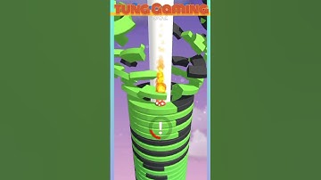 the stack ball gaming level -203#stackball #ballgames #stackballsolution #shortsgame #shortsfeed