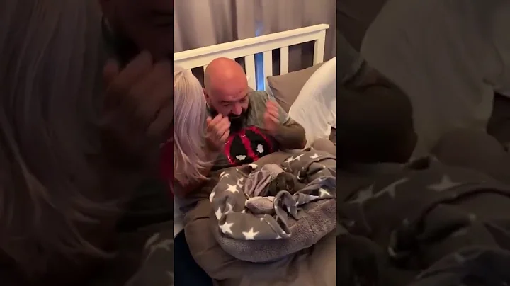 Man Surprised with French Bulldog Puppy for 50th Birthday || ViralHog
