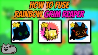 *FUSING METHODS* How to fuse Rainbow Grim Reaper in Pet Simulator X (HALLOWEEN UPDATE)