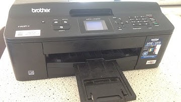 How to print a test page on a Brother MFC-J430W printer
