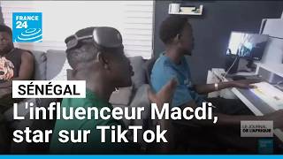 Au Sénégal, l'influenceur Macdi conquiert l'Afrique francophone sur TikTok • FRANCE 24