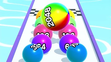 Ball Run 2048 - All Levels Gameplay Android, iOS ( Levels 931 - 955 )