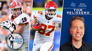 NFL Insider Tom Pelissero How UGA TE Brock Bower Compares to Kelce | The Rich Eisen Show