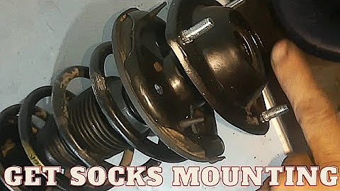 Hyundai getz shocks mounting replacement