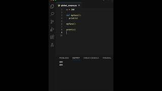 Python Global Scope #learning #python#variablesinpython #learntocode2024 #variables #coding