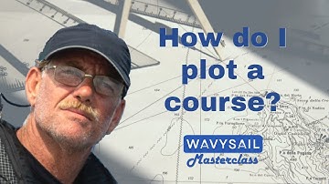 Wavysail Free sailing tutorials - How to obtain a visual fix and plot a course