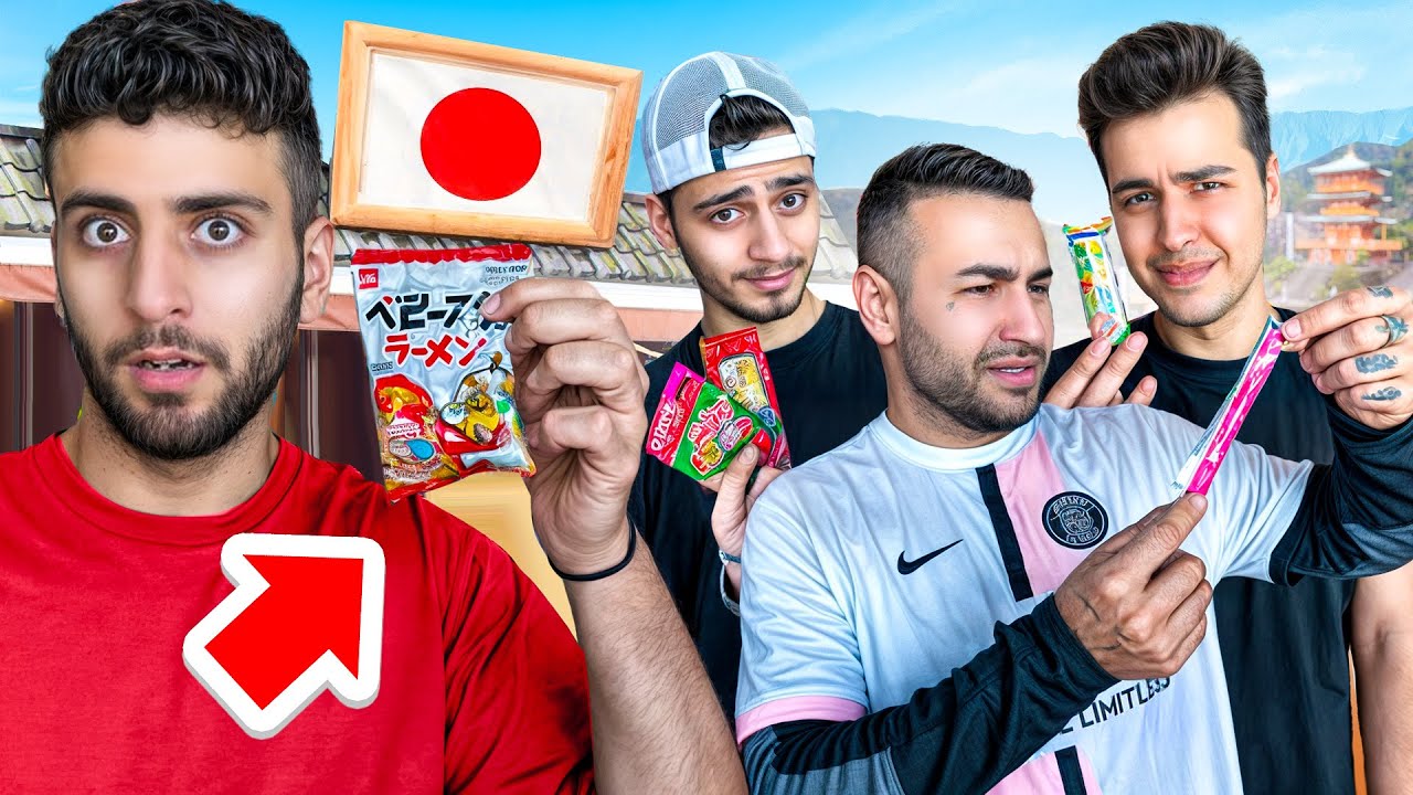 Japanese snacks | تست اسنک های ژاپنی🇯🇵🍣