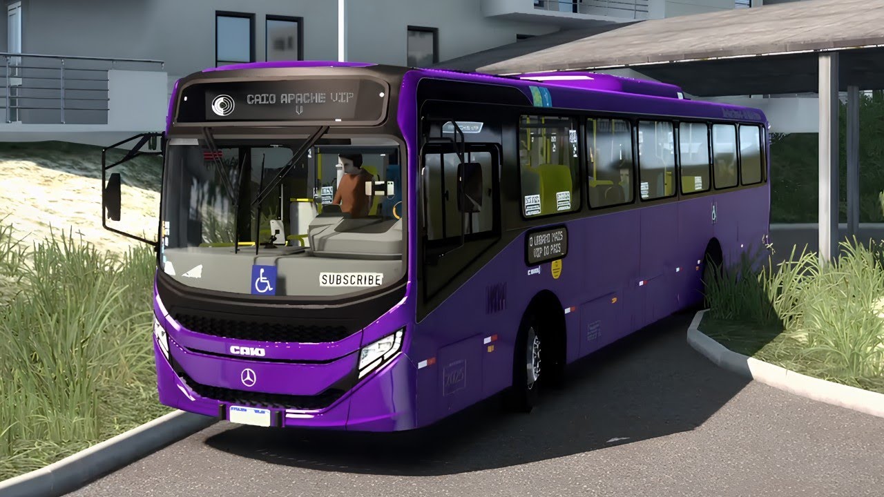 Bus simulator: Smooth Bus Driving On Ukraine's Curvy Downhill Roads | ETS2 #ets2