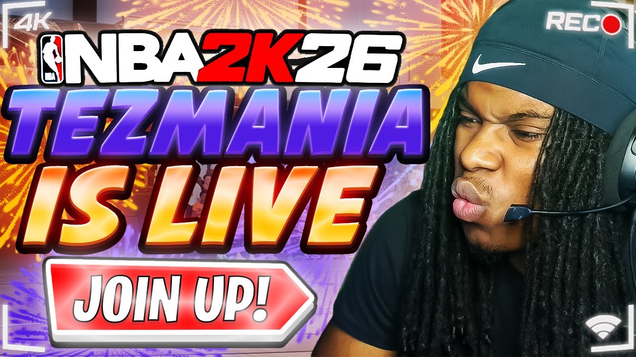 🟪TEZ IS LIVE!🟨REC GAMEPLAY W/ KLAY THOMPSON BUILD🟪NBA 2K26🟨LETS RUN JOIN UP!🟪