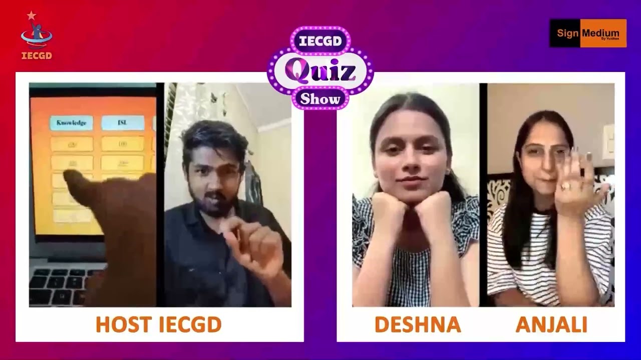 IECGD & Yunikee Collaboration 2023 | Live Sessions 3 (1) With Deaf Adult - Education & Entertainment