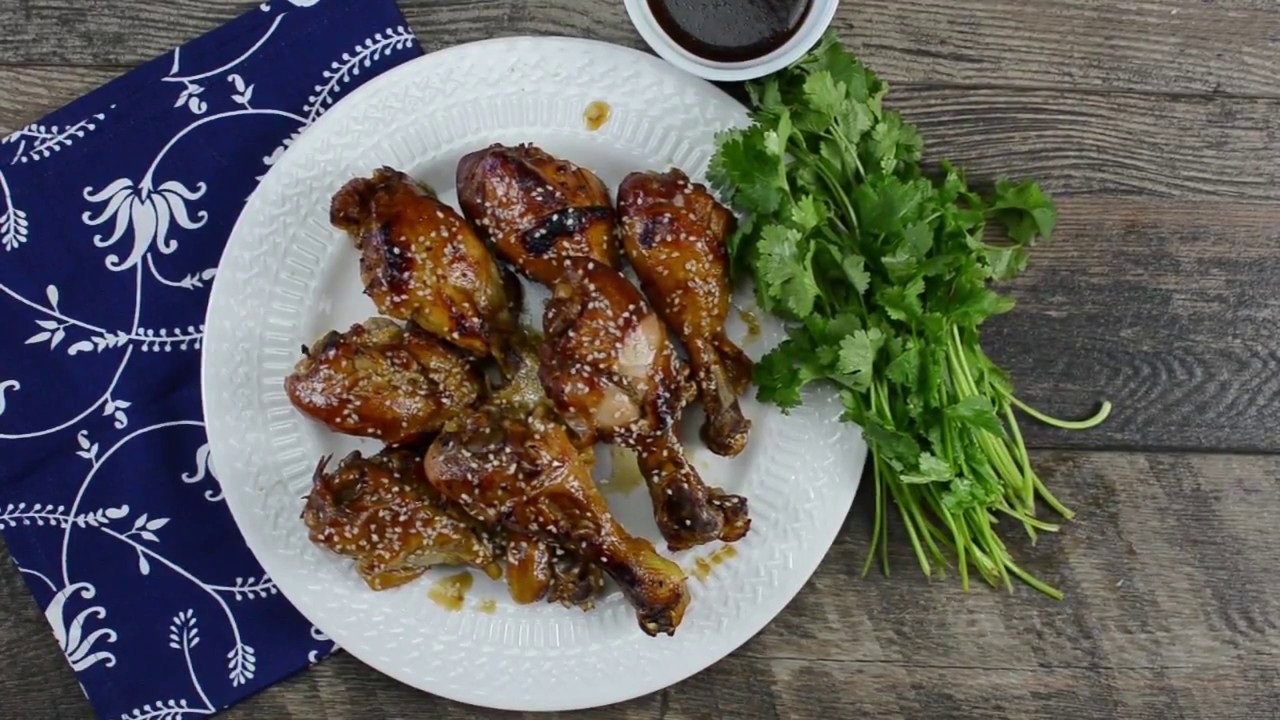 Slow Cooker Sesame Ginger Chicken Drumsticks YouTube
