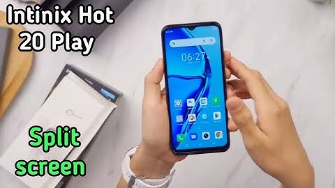 How To Enable Split Screen In Infinix Hot 20 Play, Dual Screen Create In Infinix Hot 20 Play,
