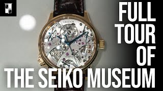 All Watches & Clocks on Every Floor in The Seiko Museum Ginza