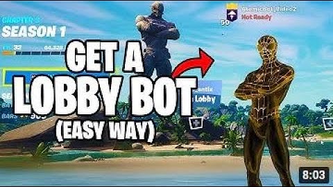 How to get a LOBBY BOT in Fortnite! WORKING CHAPTER 3 with AtomicBot