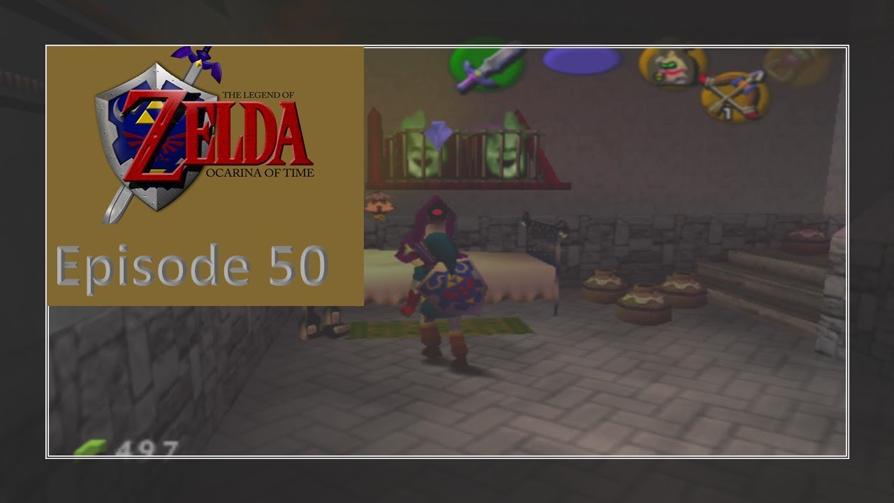 The Legend of Zelda Ocarina of Time Episode 50 Hunting Poes YouTube