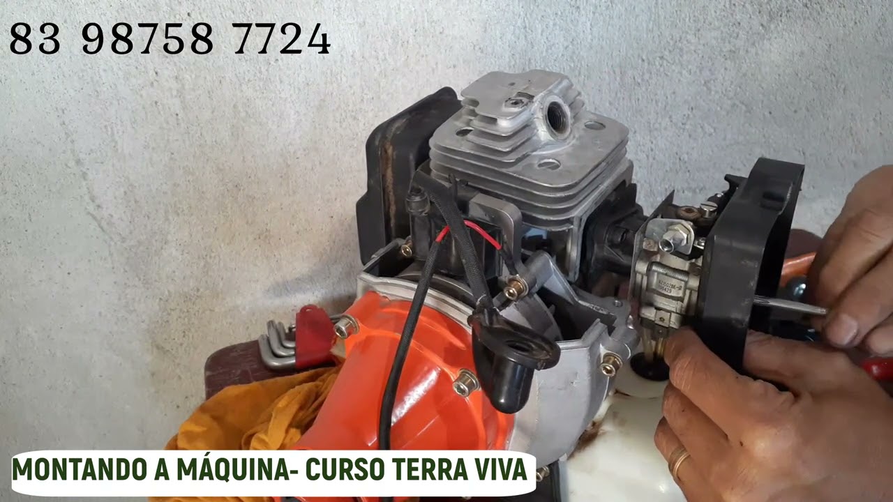 CURSO APRENDA VOCÊ MESMO A CONSERTAR ROÇADEIRA SEJA UM MECÂNICO DE ...