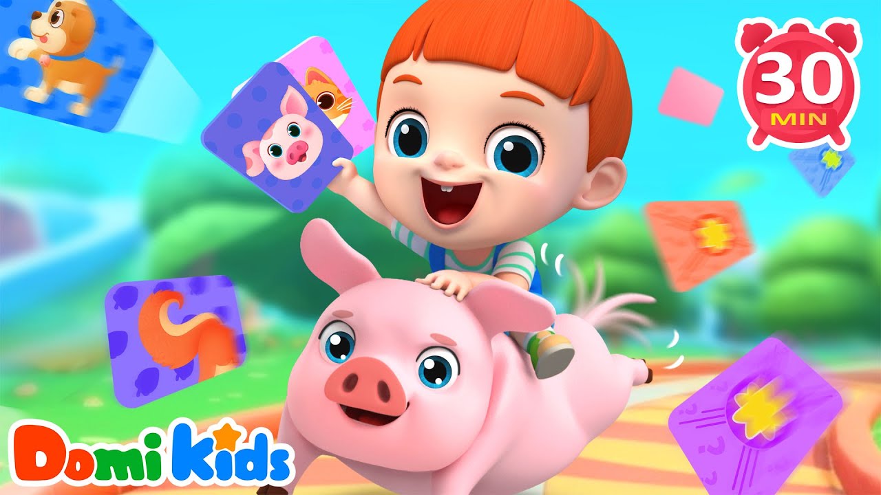 動物尾巴猜猜猜 |  你猜得出這是誰的尾巴嗎？ | 🐾動物兒歌 |  動物認知 |  寶寶認動物 |🎈趣味早教 |❓Guess the Animal |  寶貝多米