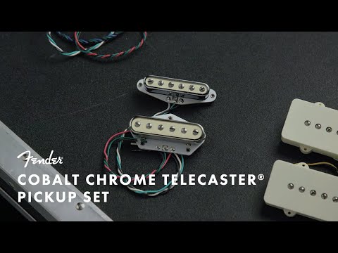 CuNiFe Cobalt Chrome Telecaster Pickup Set | Fender