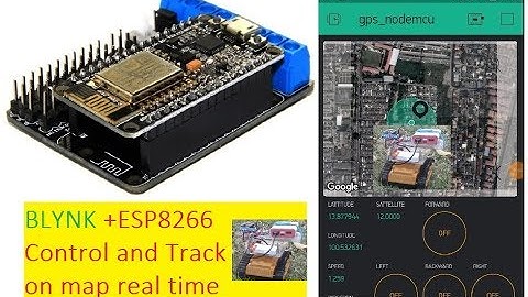 BLYNK GPS CONTROL ROBOT real time tracking