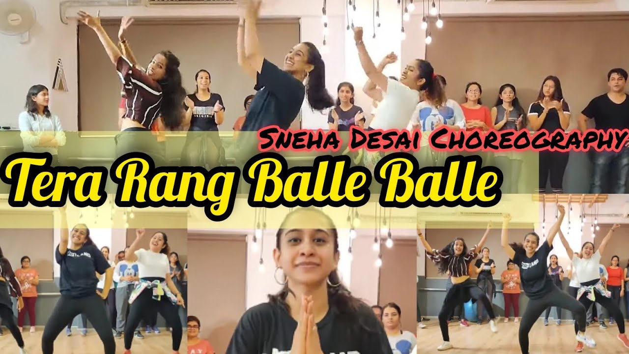 Tera Rang Balle Balle  Bollywood Fusion Dance  Sneha Desai Choreography l Soldier l India Tour