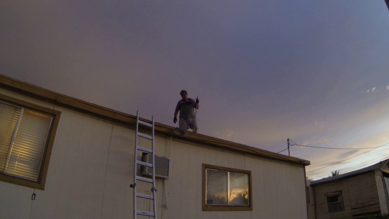 Nailed it! Mineral Surfaced Roll attached with Electro Galvanized