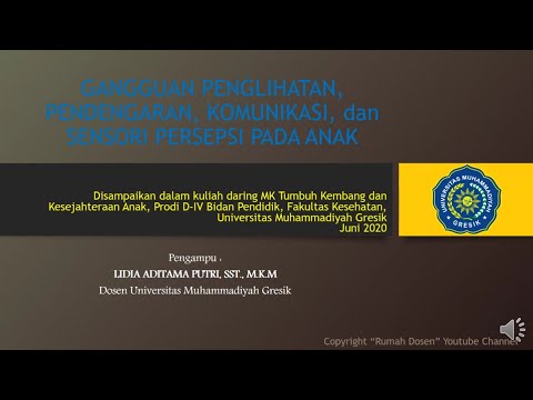 CARA MENDETEKSI DINI MASALAH PERKEMBANGAN PENGLIHATAN, PENDENGARAN, KOMUNIKASI, DAN SENSORI ANAK