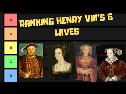 Henry VIII&rsquo;s SIX Wives RANKED - TIER List