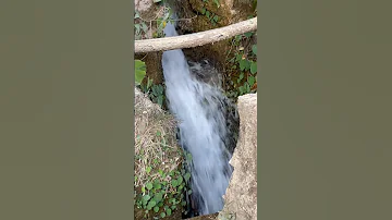 Running water through pipe - water also feels pressure 🤣 -sound Asmr -water wave -waterfall #shorts