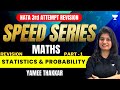 NATA 3rd Attempt Revision | Maths - Revision Statistics and Probability | Yamee Thakkar