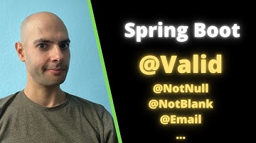 @Valid VALIDAR REST API en SPRING BOOT - Tutorial Completo Fácil