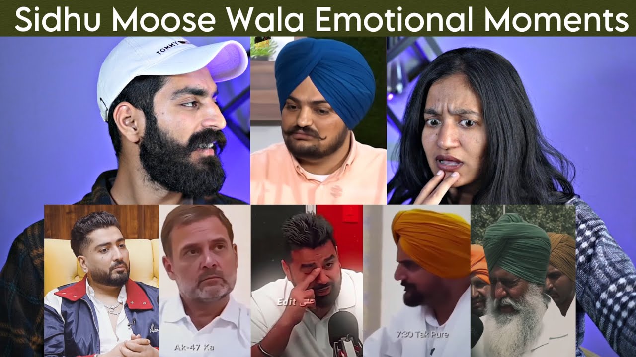 Reaction On : Sidhu Moose Wala Emotional Moments | Sidhu Moose Wala Reaction | Beat Blaster