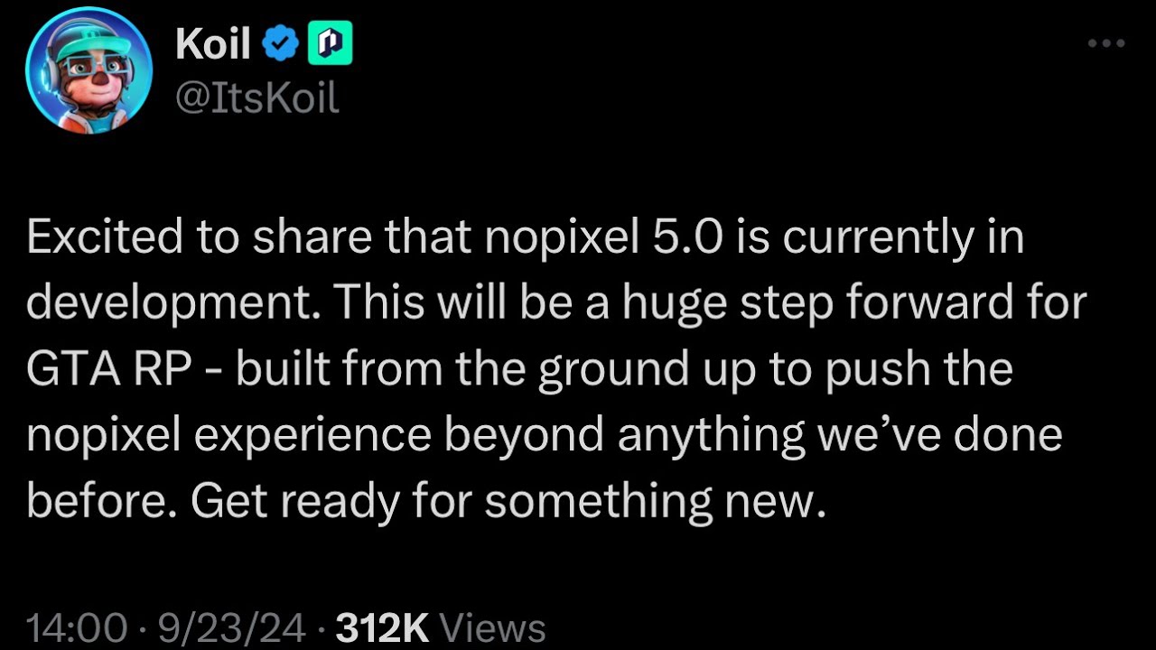 Koil's Reason For Announcing NoPixel 5.0 Early | NoPixel 4.0