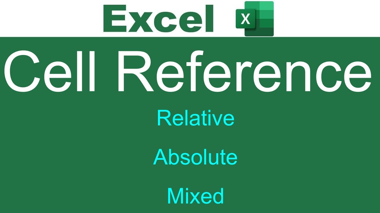 Cell References Explained with Example (Absolute, Relative and Mixed