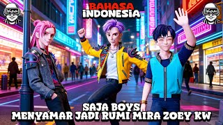DUBBING INDONESIA: SAJA BOYS MENYAMAR JADI RUMI MIRA ZOEY KW 😂 - ANIMASI KPOP DEMON HUNTERS