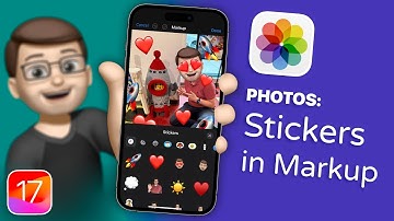 How to use Emoji and Stickers to Censor Photos in MarkUp on iOS 17