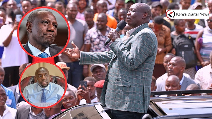 NO JOKES! Gachagua and his Allies Exposes Ruto and Murkome's Plans to Profile the Kikuyu Community!