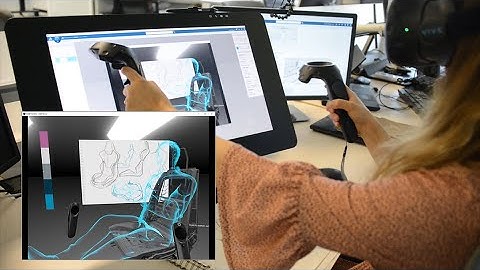 CATIA Natural Sketch VR - Car seat concept with 3D sketching