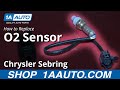 How to Replace O2 Oxygen Sensor 1997-2004 Chrysler Sebring