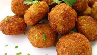 طريقه عمل #الفلافل بالمقشر falafel#فةلافل بةلةتكه نؤك