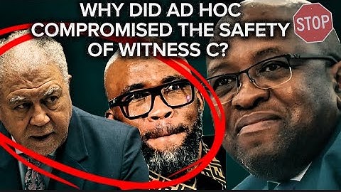 ❗Witness Protection Failed: How the Ad hoc committee Process Put Lives at Risk❗