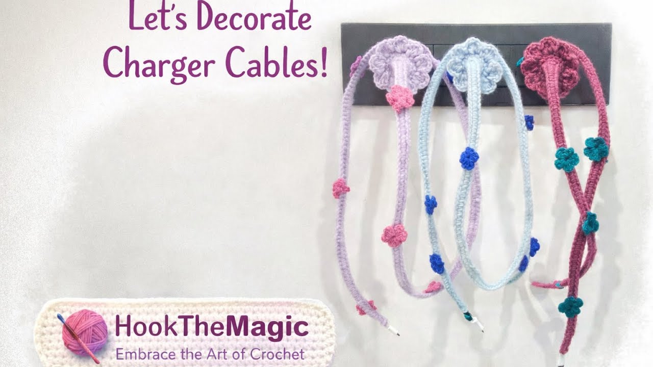Crochet Charger Cable Cover 🧶 | Easy & Beginner Friendly 