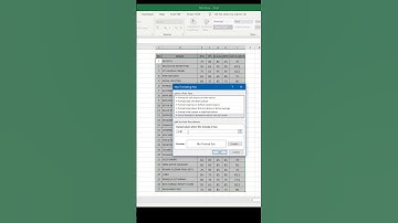 warna otomatis #excel #tutorial #tutorialid