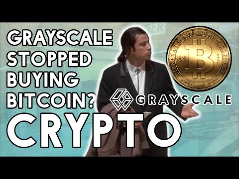 Grayscale Stopped Buying Bitcoin! What This Means For Bitcoins Future Price!
