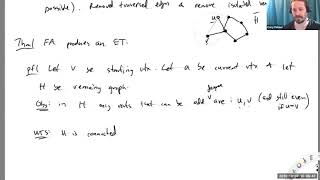 Graph Theory - Euler tours, III (Lecture 21)