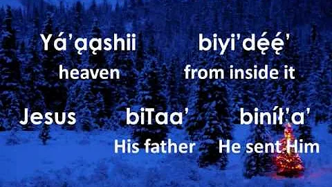 Silent Night, Holy Night (Navajo Lyrics)